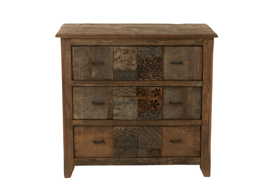Cabinet Vintage Wood Brown