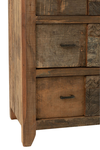 Cabinet Vintage Wood Brown