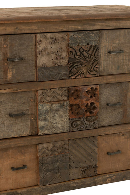 Cabinet Vintage Wood Brown