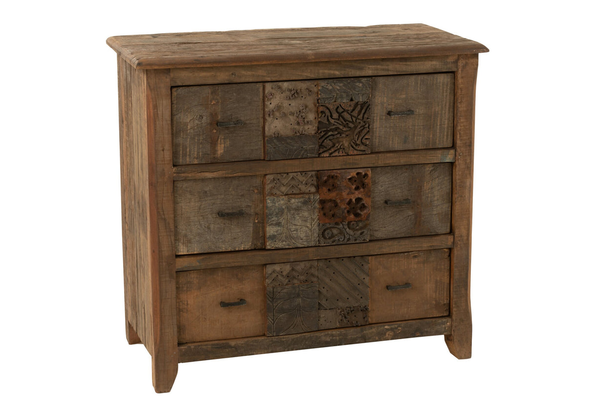 Cabinet Vintage Wood Brown