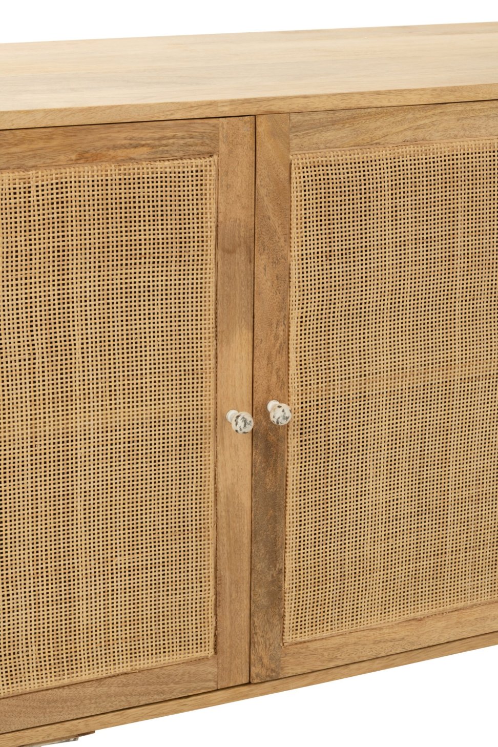 Sideboard Rattan Mango Wood Natural