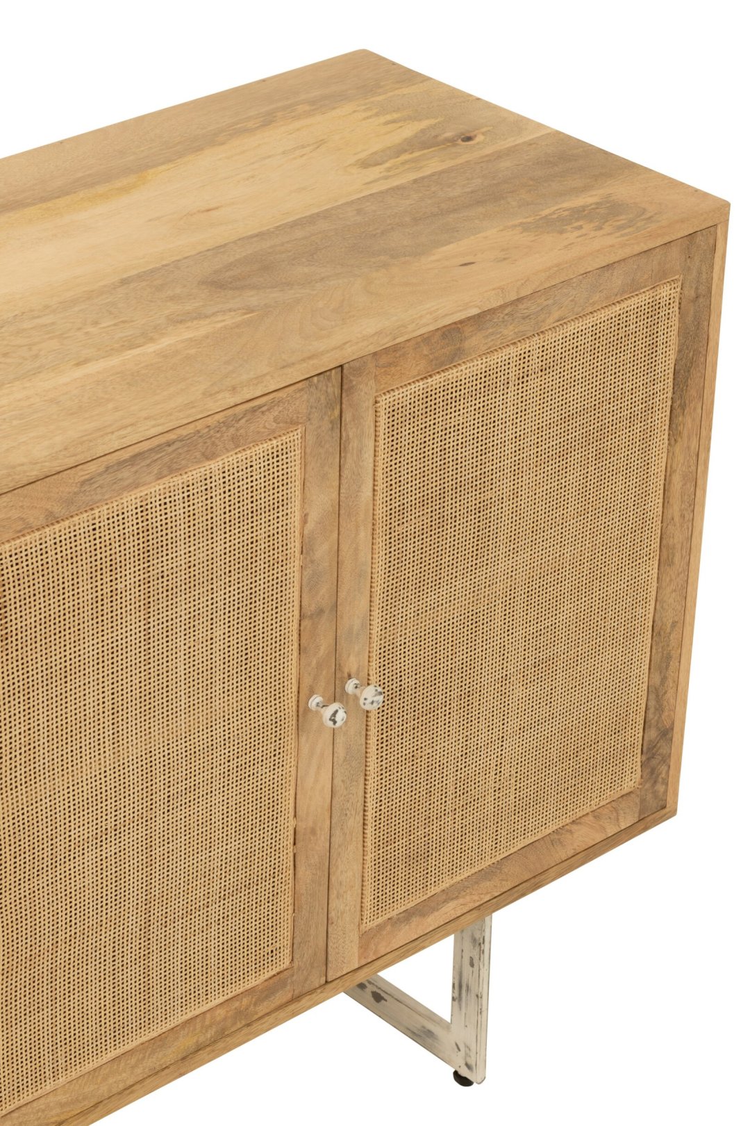 Sideboard Rattan Mango Wood Natural