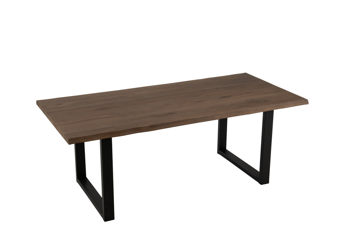 Table Legs Rectangle Steel Black