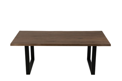 Table Legs Rectangle Steel Black