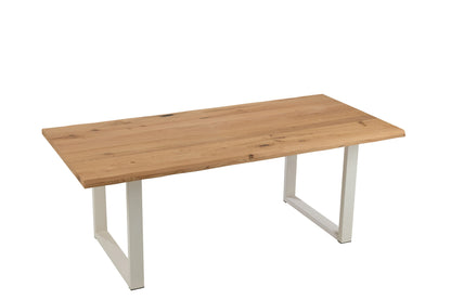 Table Legs Rectangle Steel White