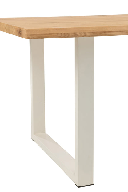 Table Legs Rectangle Steel White