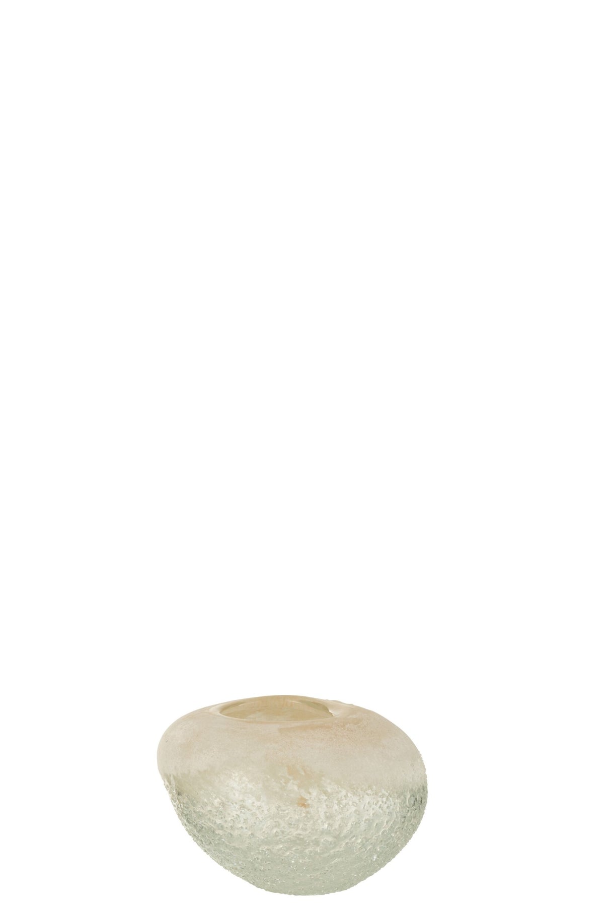 Vaas Bol Glas Beige