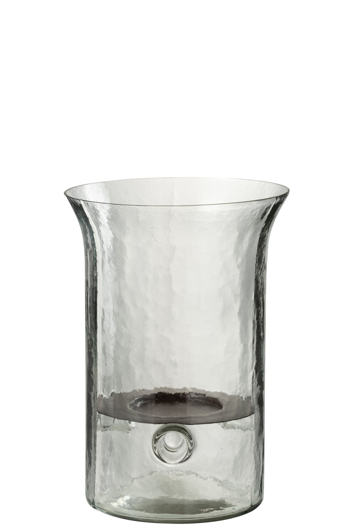 Kaarshouder Bord Wazig Glas Transparant Small
