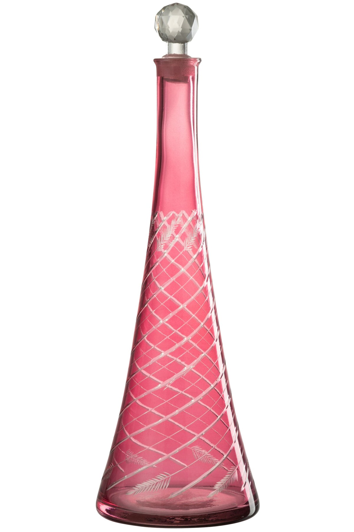 Carafe Stem Glass Red