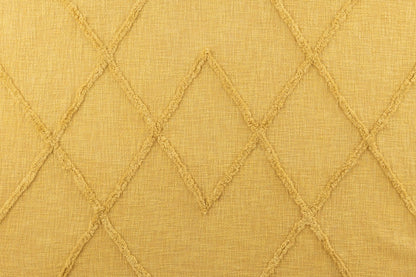 Throw Tassel Cotton Mustard