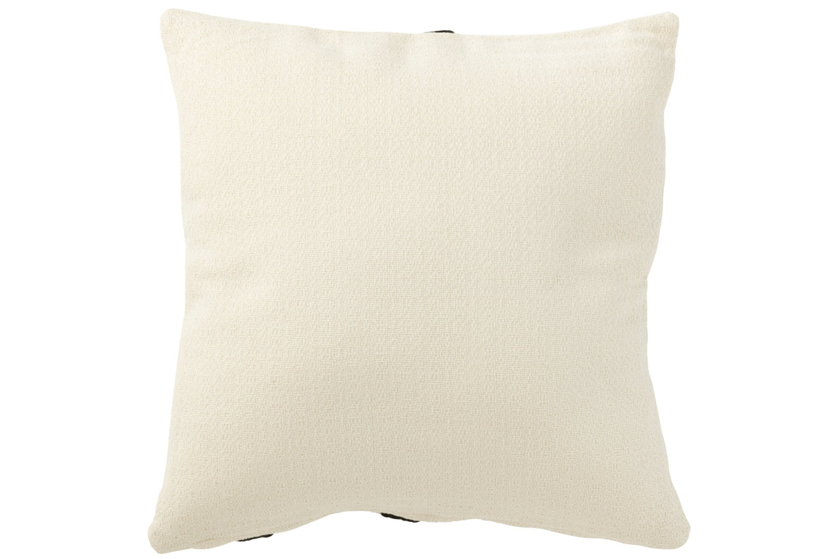 Cushion Stripe Textile White/Black