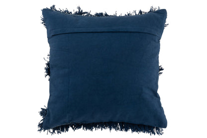 Cushion Border Mirror Cotton Blue
