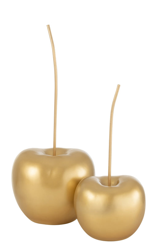 Cherry Resin Gold Large