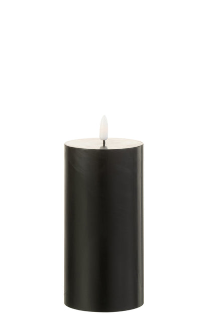 Kaars Led Zwart Medium