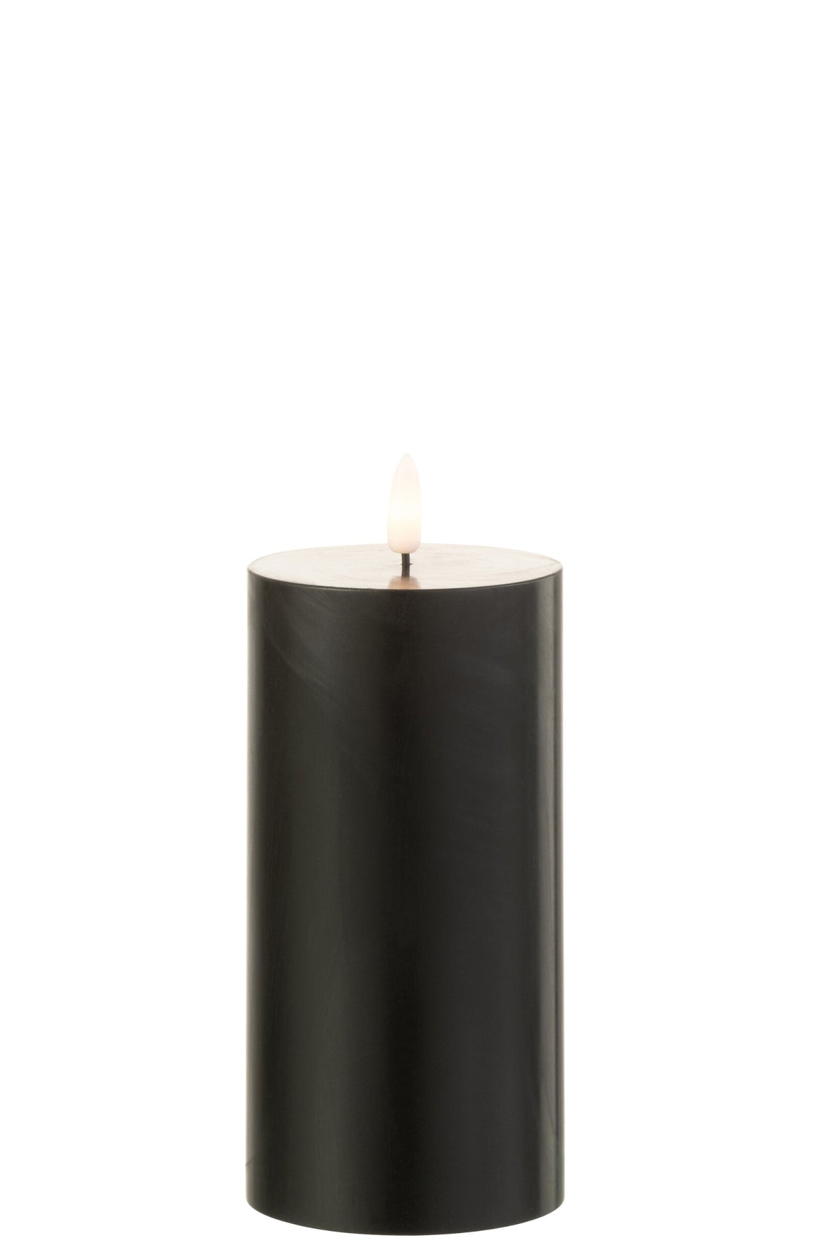 Kaars Led Zwart Medium