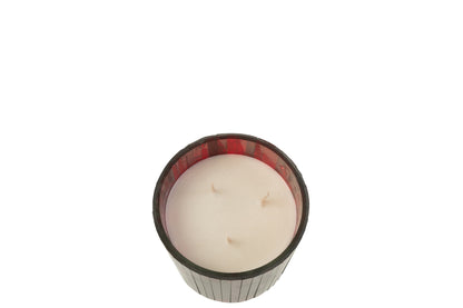 Geurkaars Noa Ruby Red Rood Small-35h