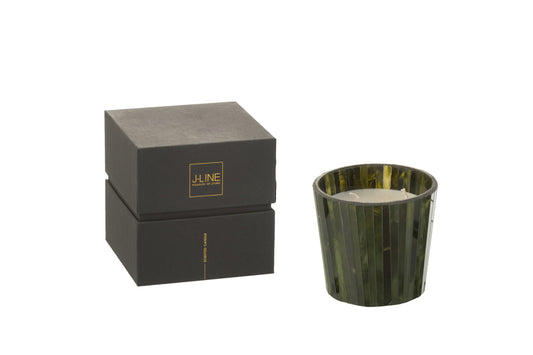 Geurkaars Noa Herbal Serenity Groen Small-35h