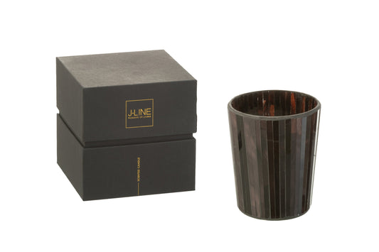 Geurkaars Noa Woody Aurora Bruin Medium-55h