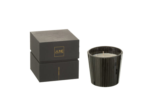 Geurkaars Noa Spicy Twilight Zwart Small-35h