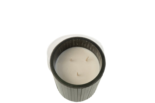 Geurkaars Noa Spicy Twilight Zwart Medium-55h