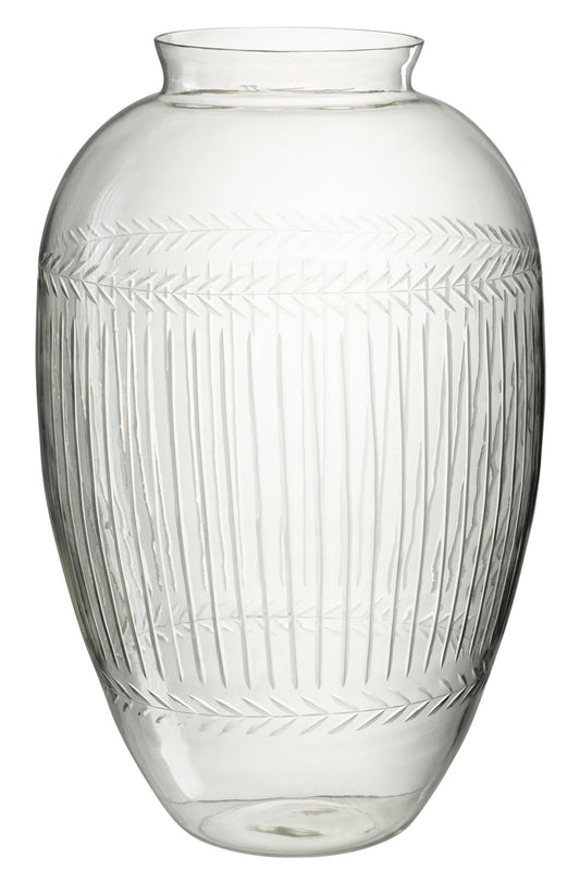 Vase Massif Glass Tr