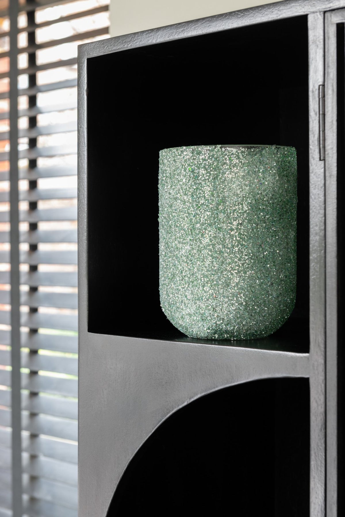 Kaarshouder Fore Glas Groen Medium