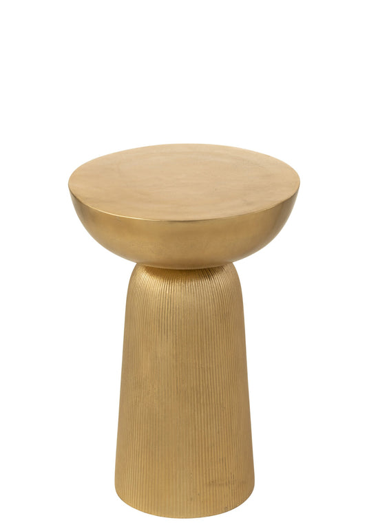 Side Table Louane Aluminium Gold