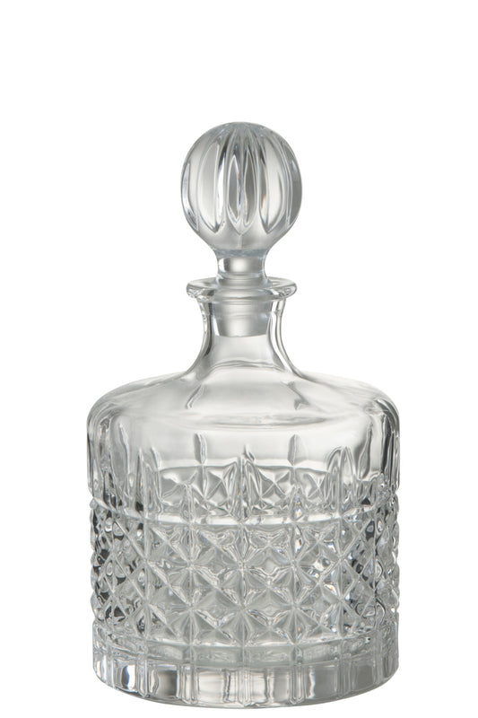 Karaf Lone glas transparant