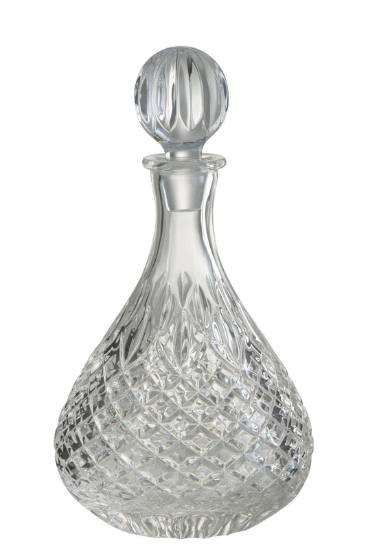 Karaf glas transparant