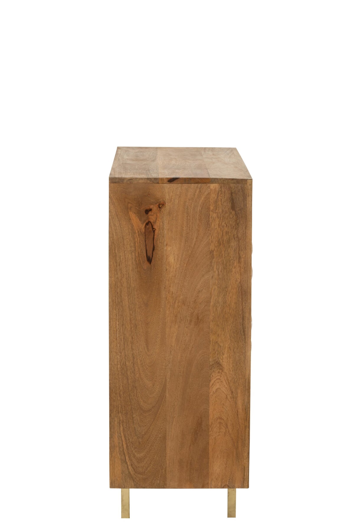 Cupboard Nino Metal/Mango Wood Natural/Gold