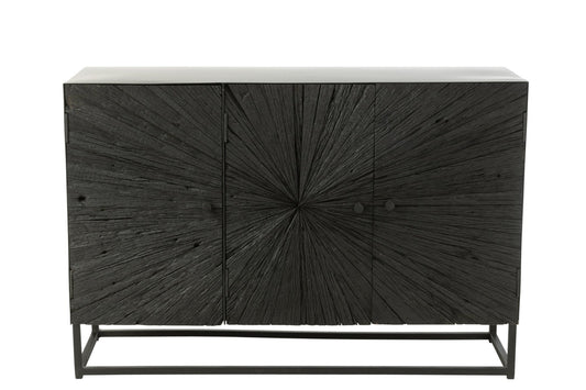 Buffet Shanil Wood/Iron Black