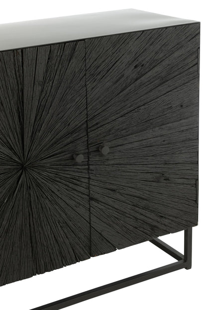 Buffet Shanil Wood/Iron Black