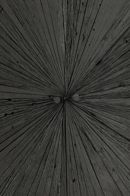 Cupboard Shanil Wood/Iron Black