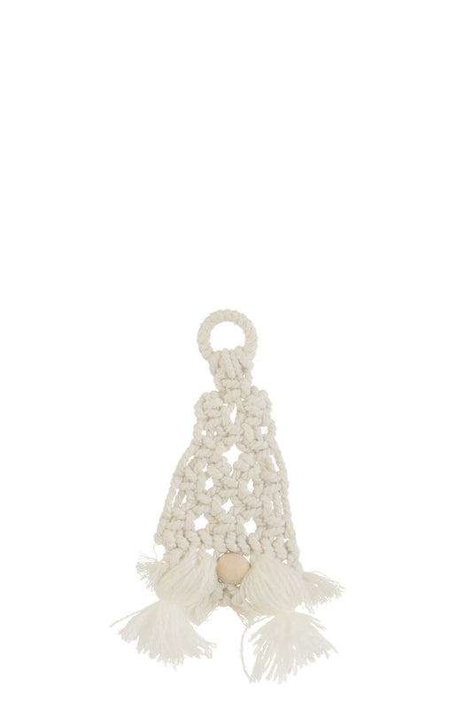 Hanger Gnome Cotton White