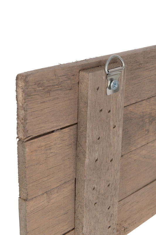 Panels Funny Wine Wood Natural Assortment Of 4