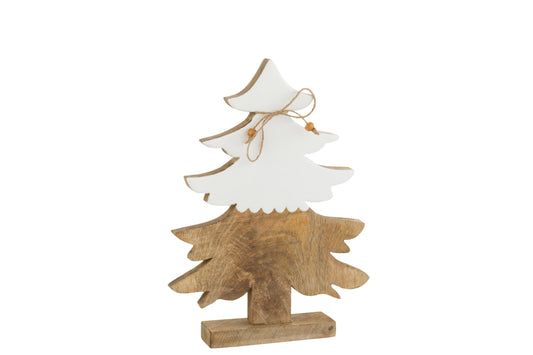 Tree Rope Wood White/Natural Large