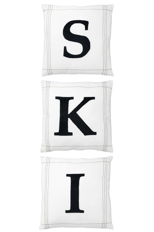 Cushion S-K-I Cotton White ass3