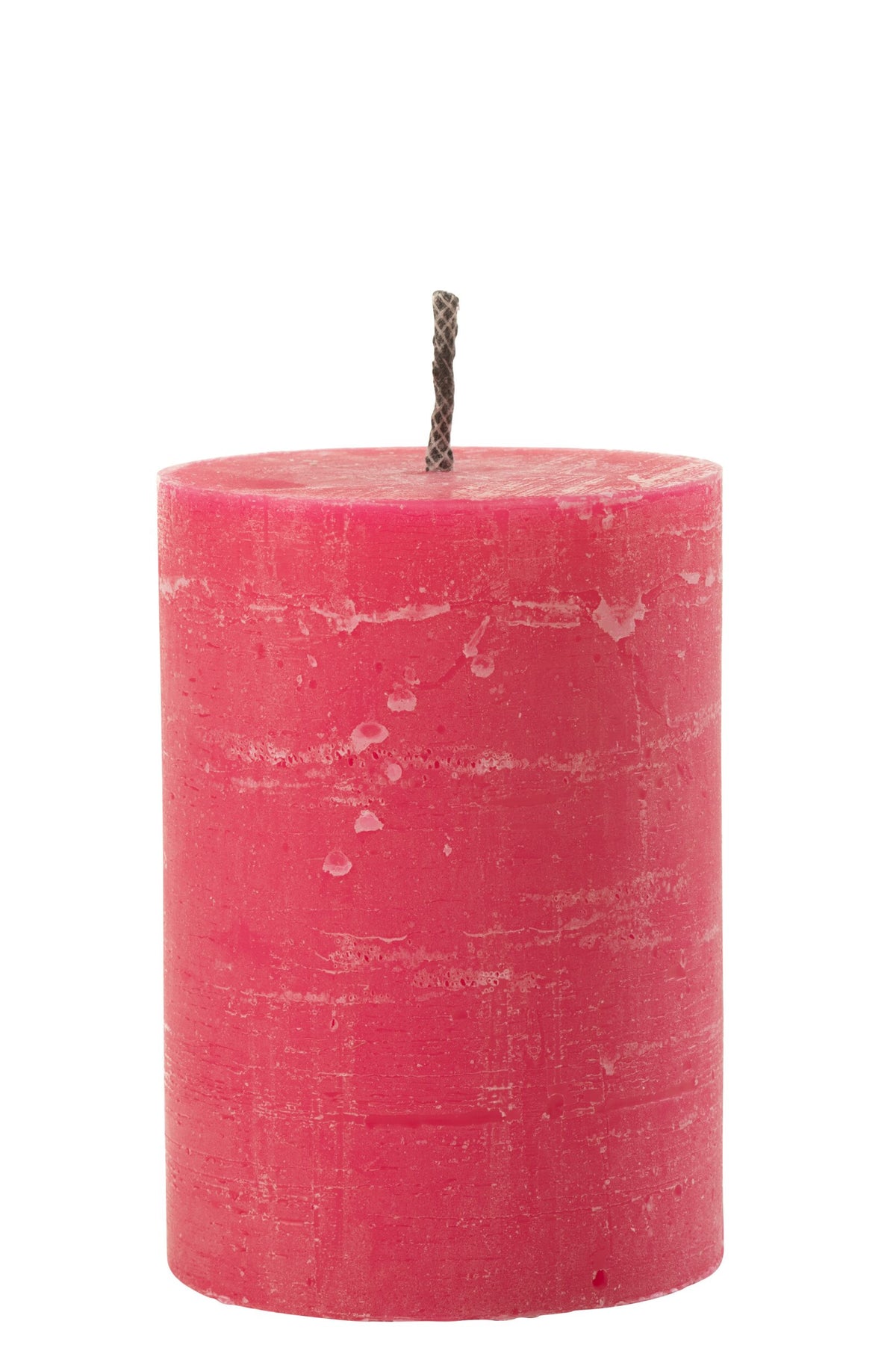 Buitenkaars Pilaar Paraffine Roze Medium-95uren