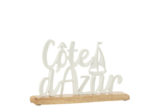 Côte D'azur On Base Aluminium White