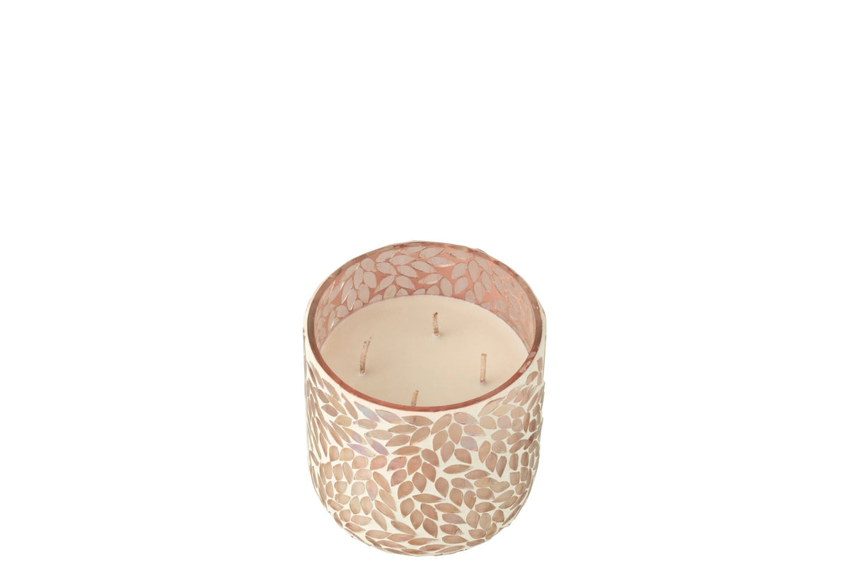 Geurkaars Tender Rose Wax Roze Medium - 70u