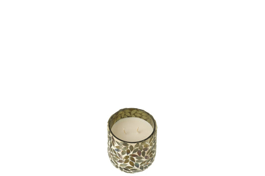Geurkaars Tender Rose Wax Groen Small - 50u