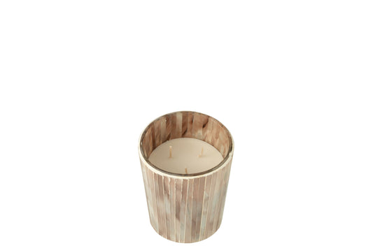 Geurkaars Noa Tender Rose Roze Small - 55u