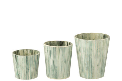 Geurkaars Noa Seaside Bliss Lichtblauw Large - 75u