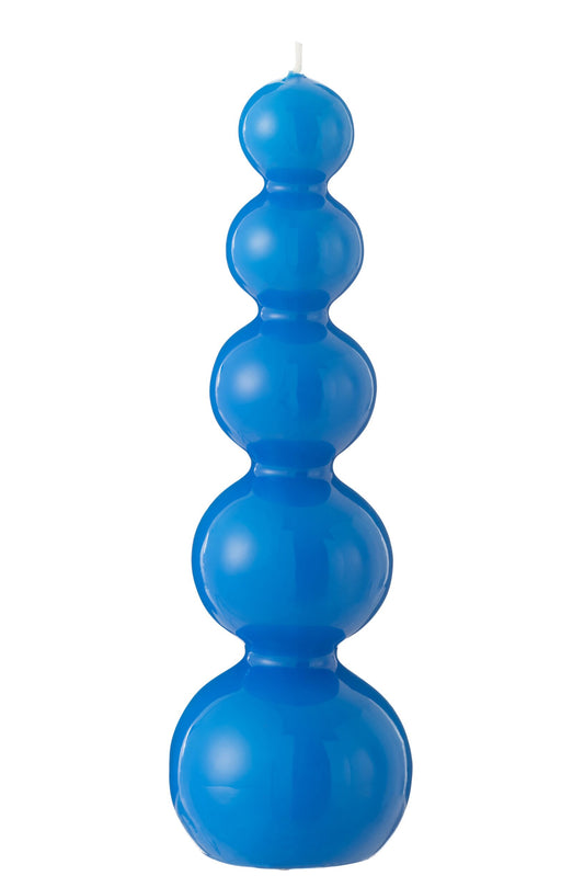Kaars Kalebas Blauw-25h