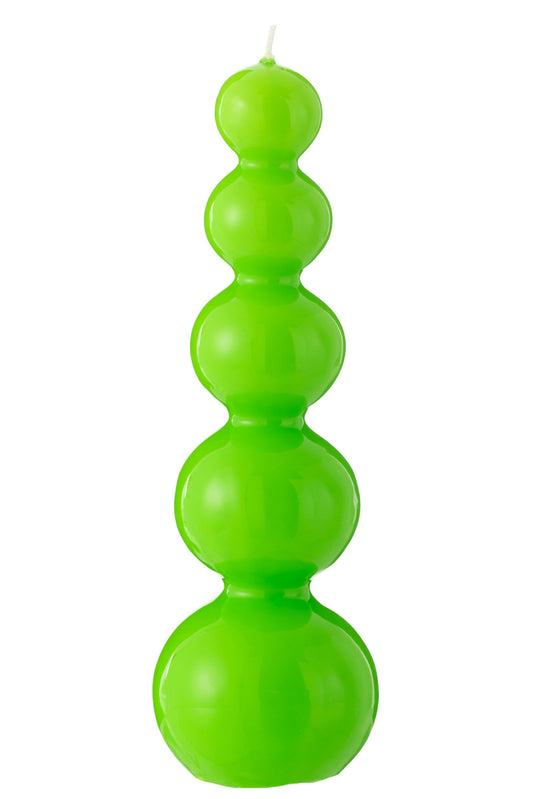Kaars Kalebas Groen-25h