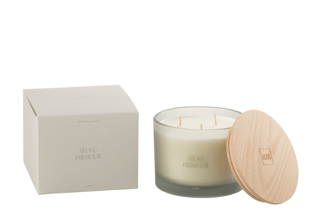 Geurkaars Accords Essentiels Musc Obscur-28h