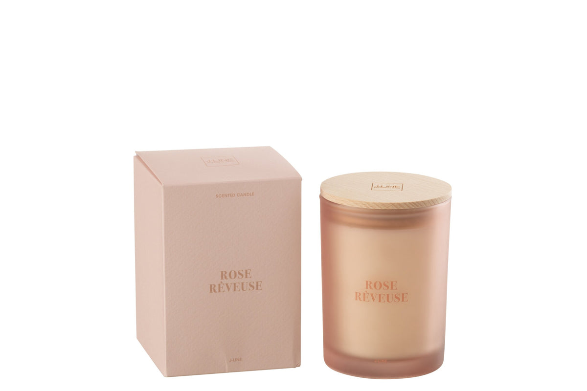 Geurkaars Accords Essentiels Rose Rêveuse-38h