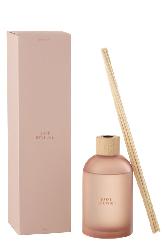 Geurstokjes Accords Essentiels Rose Rêveuse-550ml