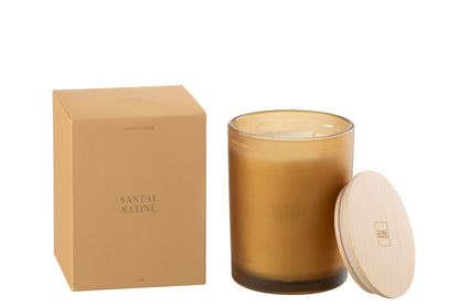 Geurkaars Accords Essentiels Santal Satiné-52h