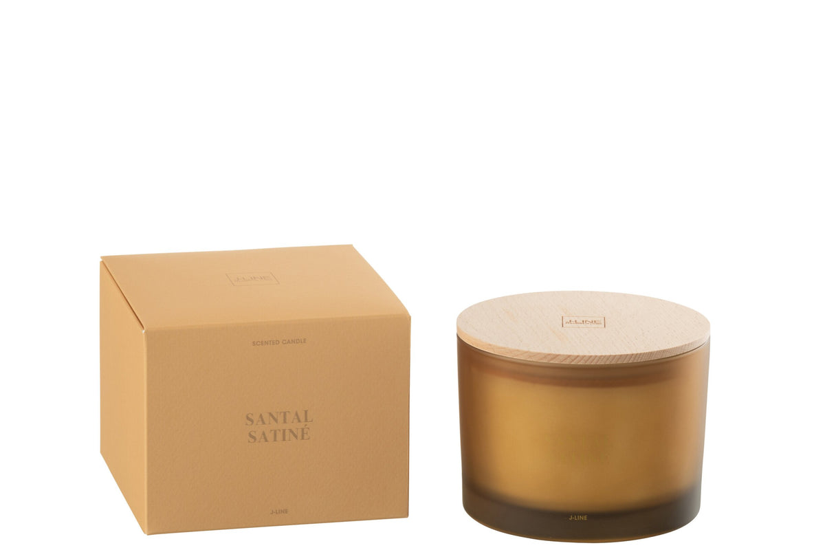 Geurkaars Accords Essentiels Santal Satiné-28h